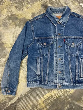 Vintage Levi Premium Wash Denim Trucker Jacket (JYJ-173)