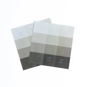 Vinyl Planner Tabs - Grayscale