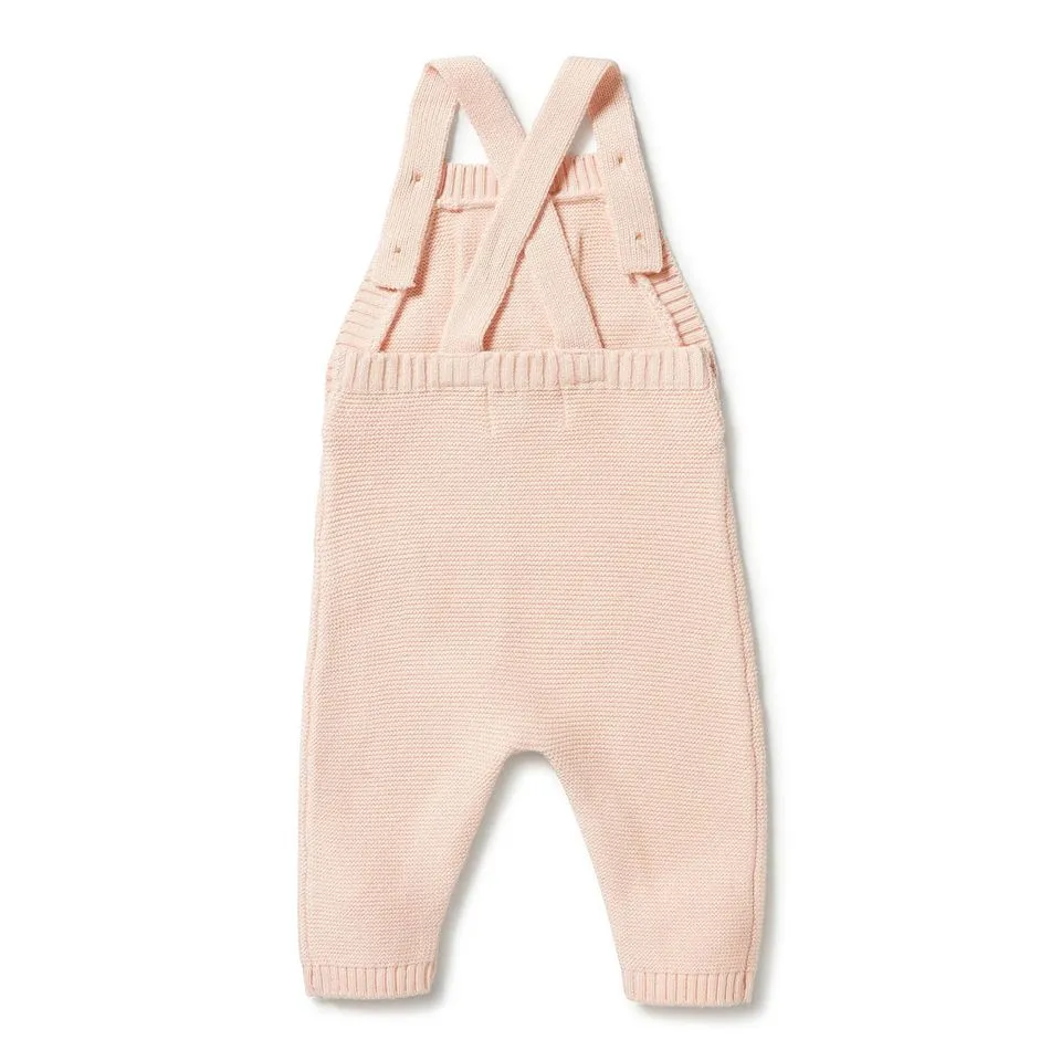 Wilson & Frenchy Knitted Overall - Blush