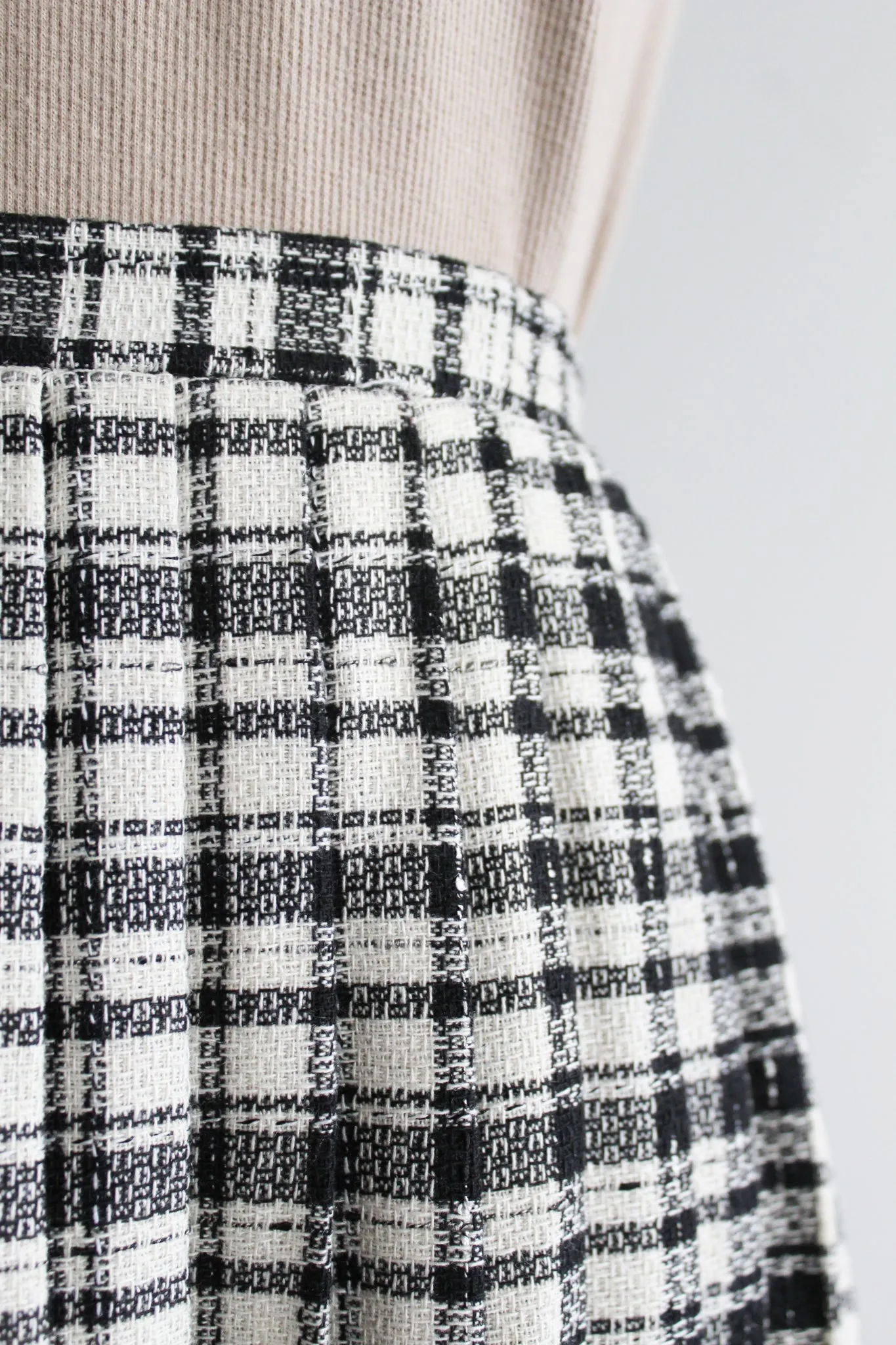 winter picnic midi skirt