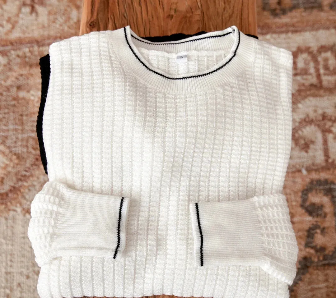 Winter wool sweater