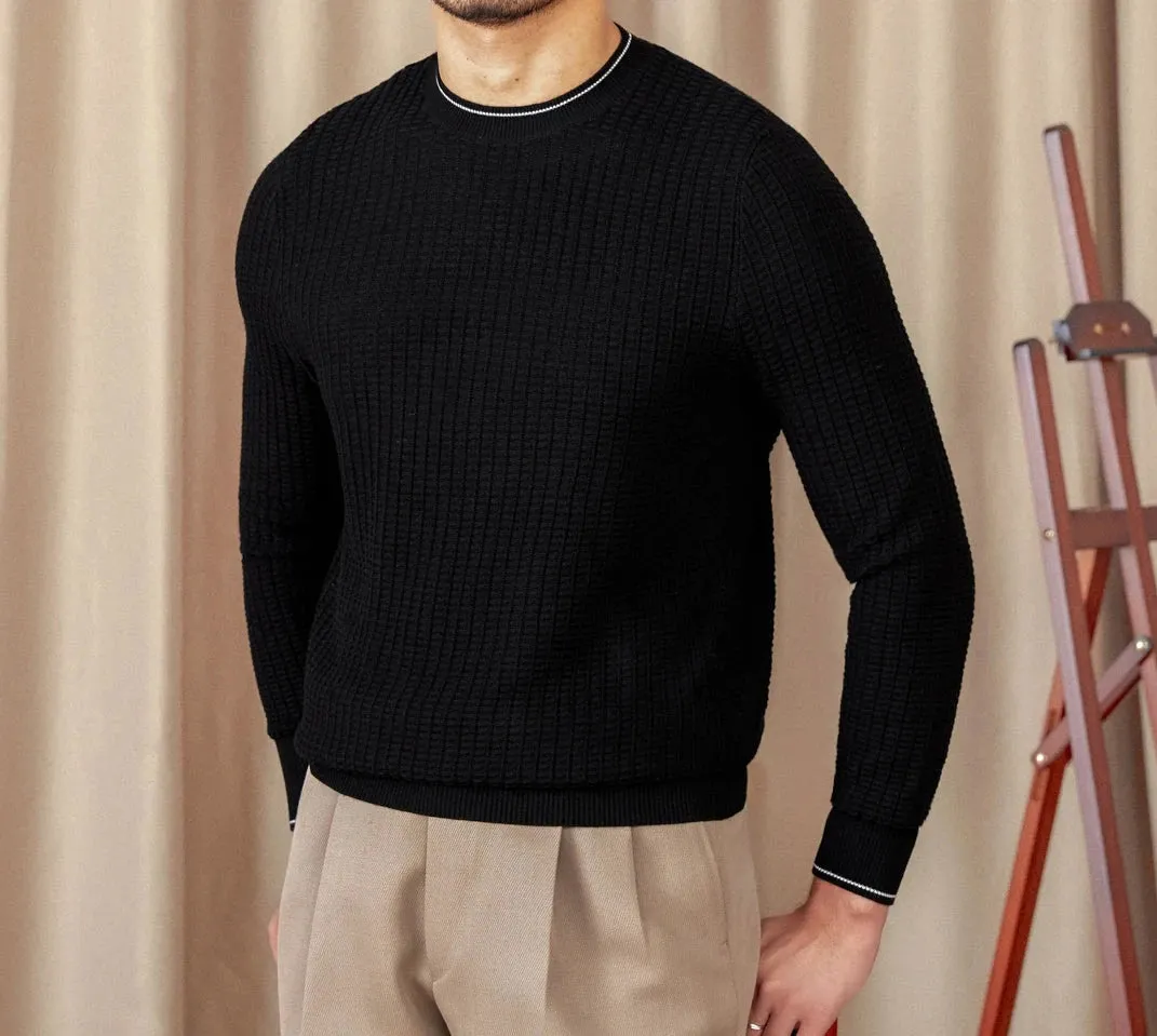 Winter wool sweater