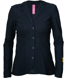 WOMEN'S BOLD SHACKET: NAVY (C)