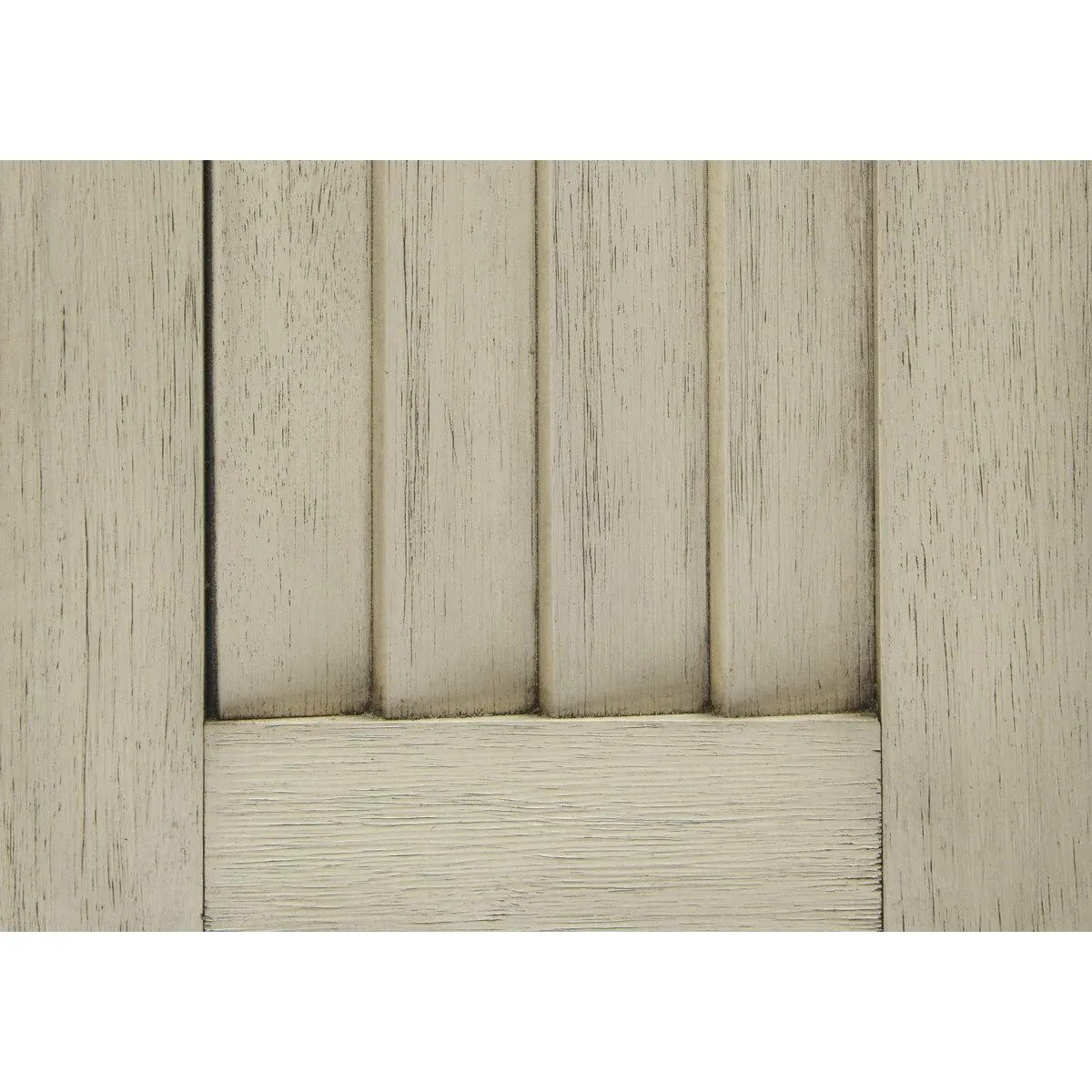 Woodwell Beige Solid Wood Rustic Bench