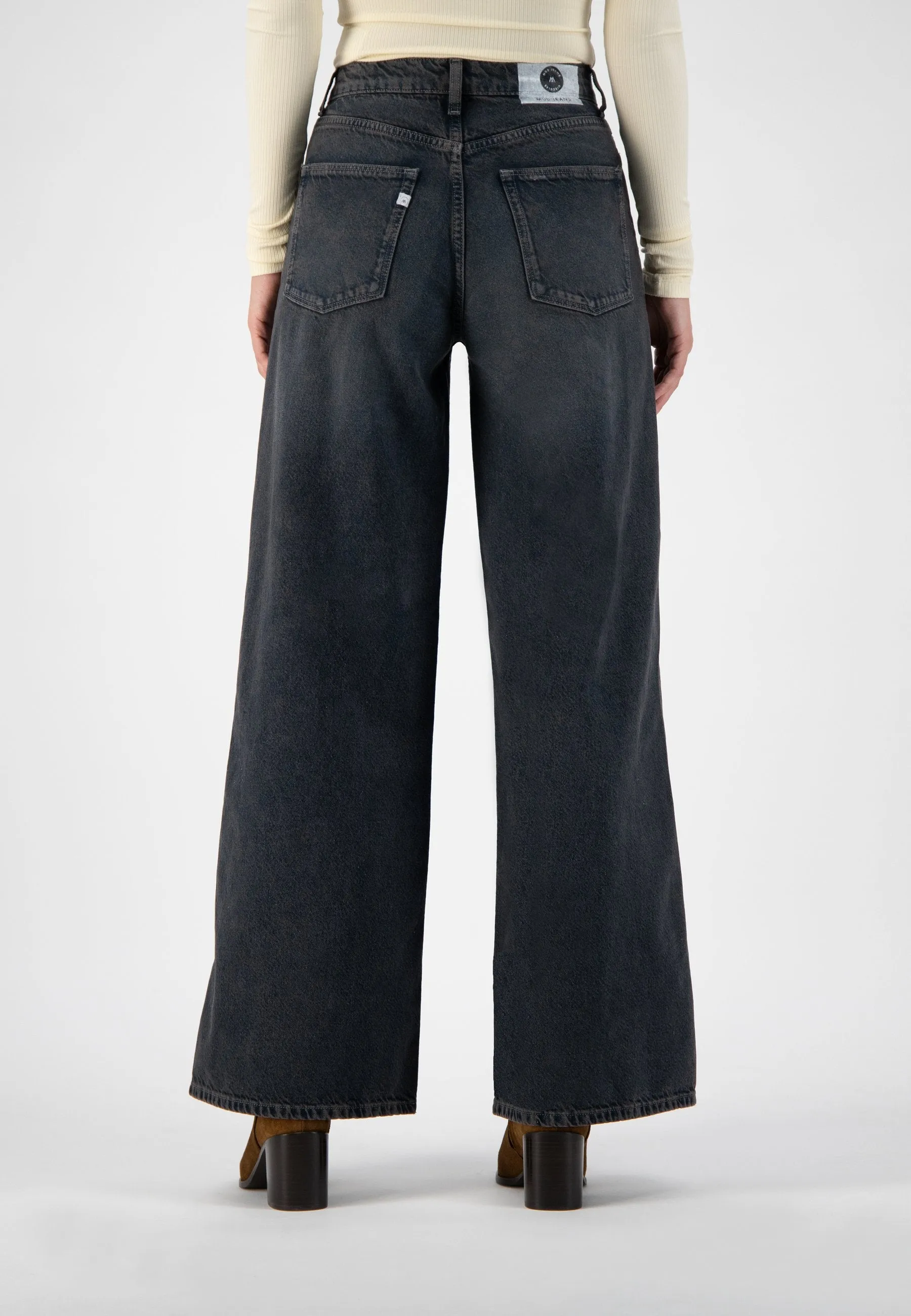 Wyde Sara Jeans Heavy Black Stone