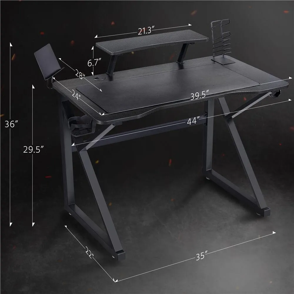 Yaheetech Computer Desk Study Writing Table