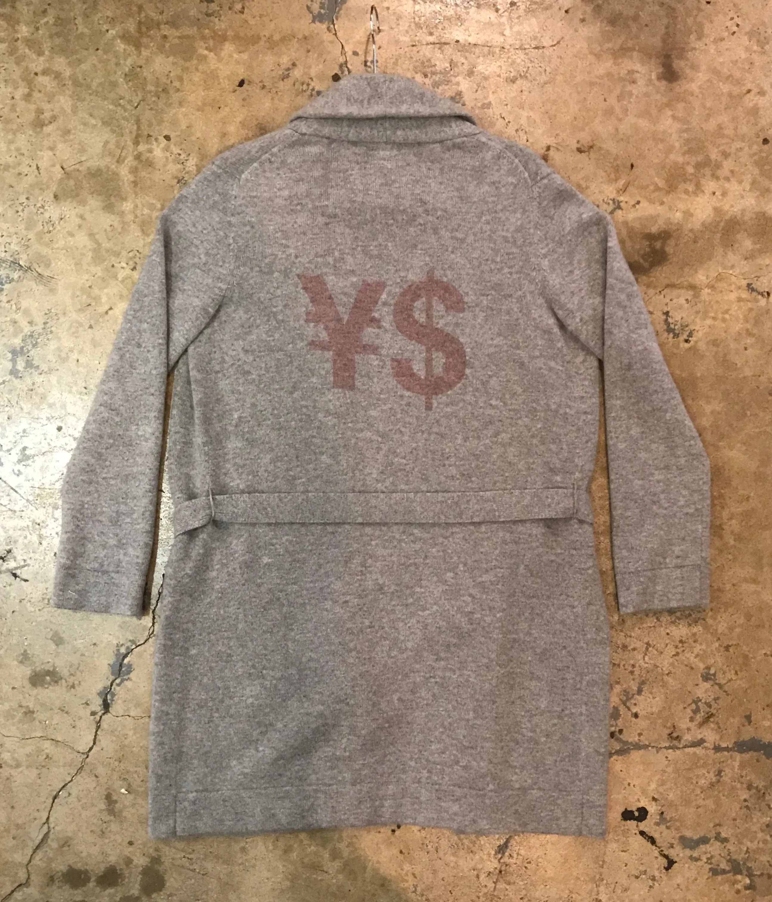 Yokishop - Cashmere Sweater Trench Coat