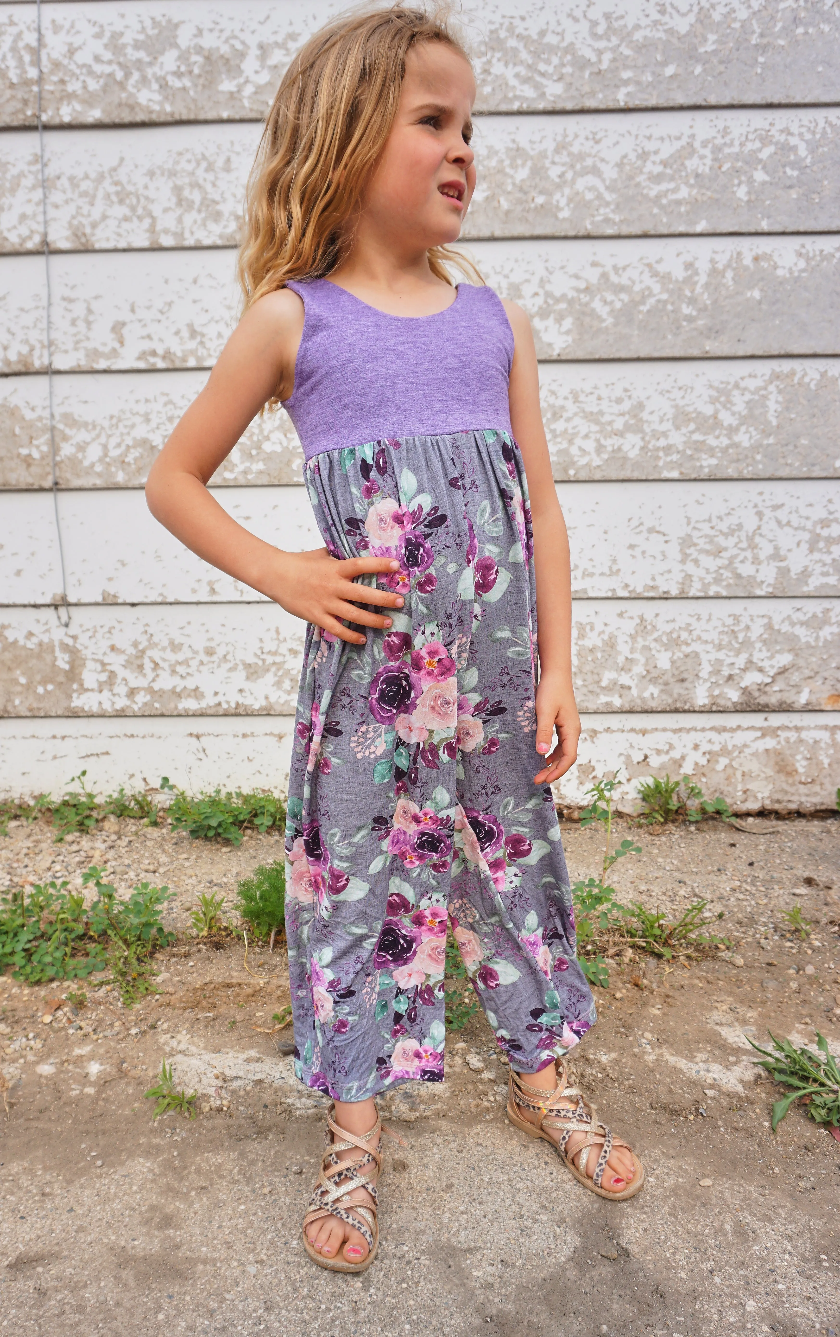 Youth Camellia Top, Tunic, Romper and Dress Digital Sewing Pattern Sizes 12/18m - 16Y