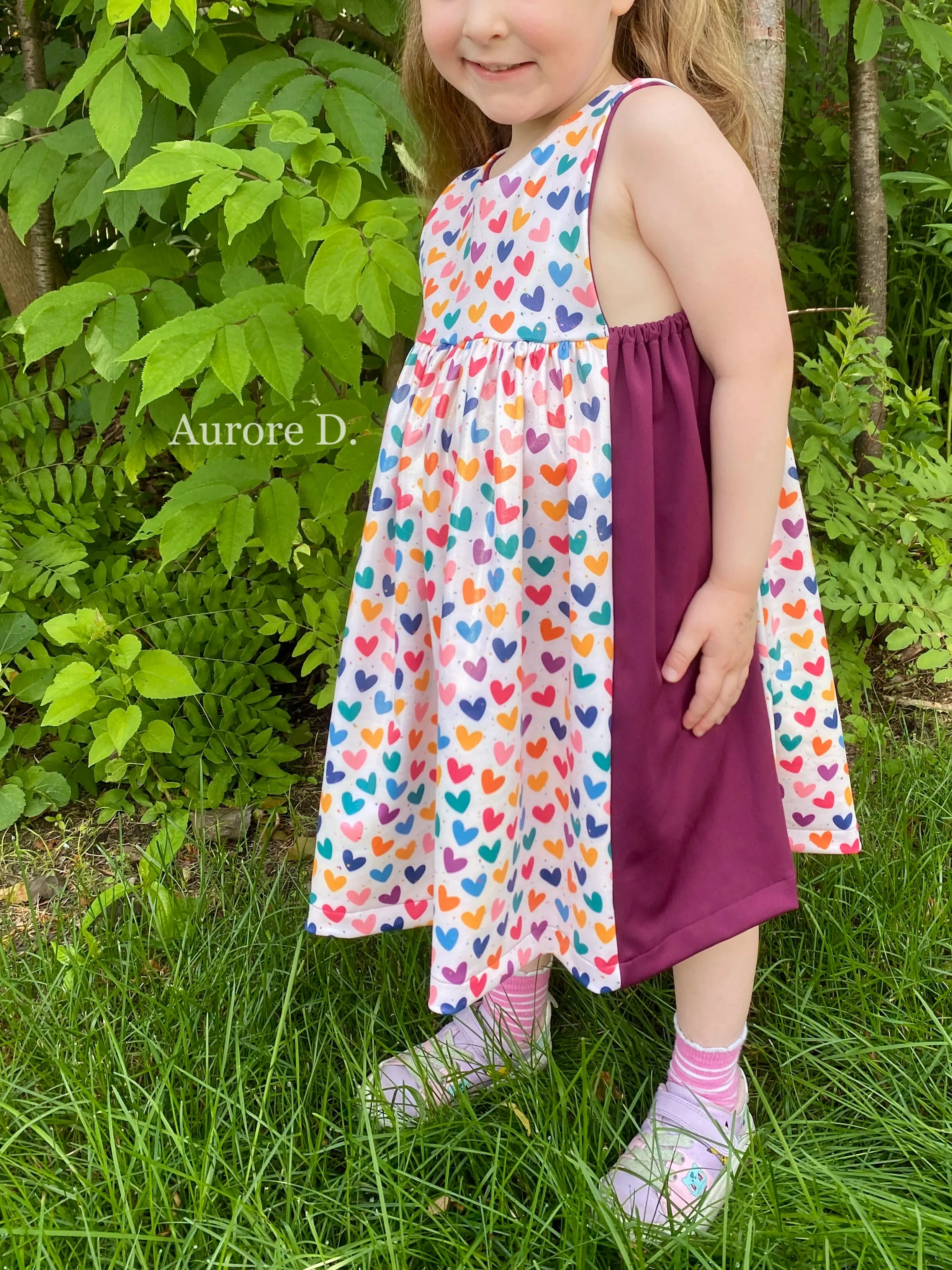 Youth Harper Top, Tunic and Dress Digital Sewing Pattern Sizes NB-16Y