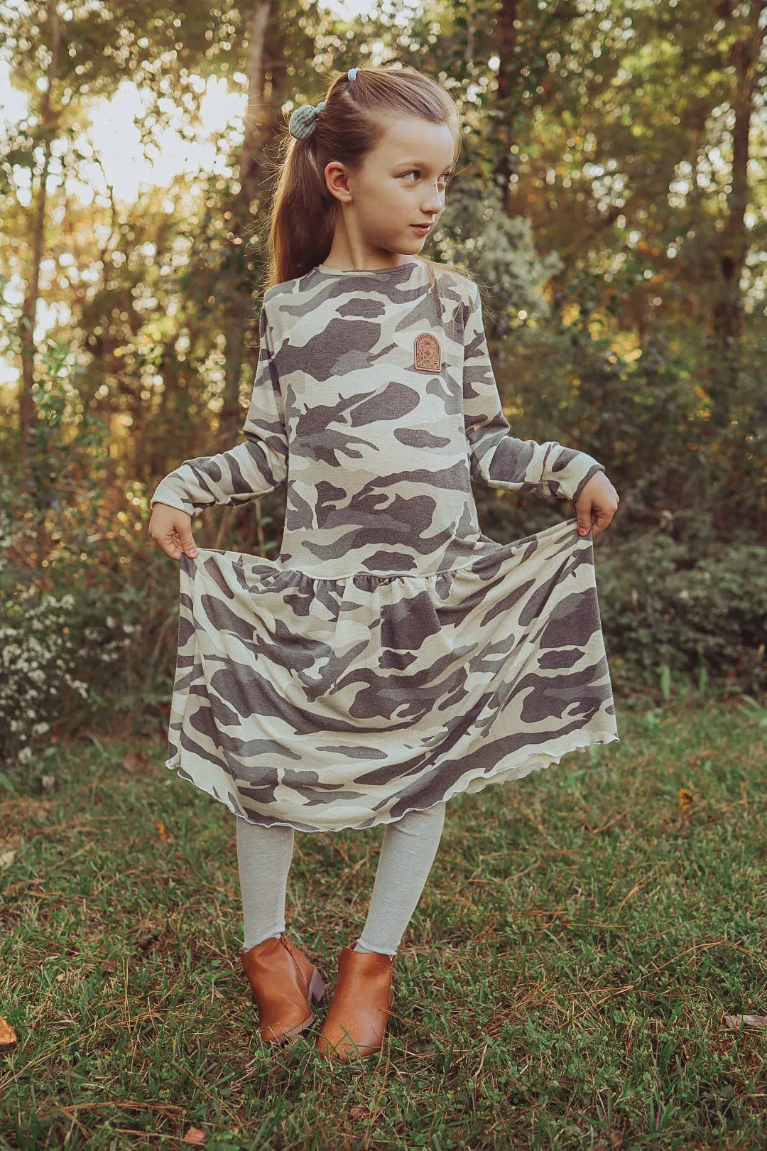 Youth Holly Sweatshirt Dress Digital Sewing Pattern Sizes NB-16Y