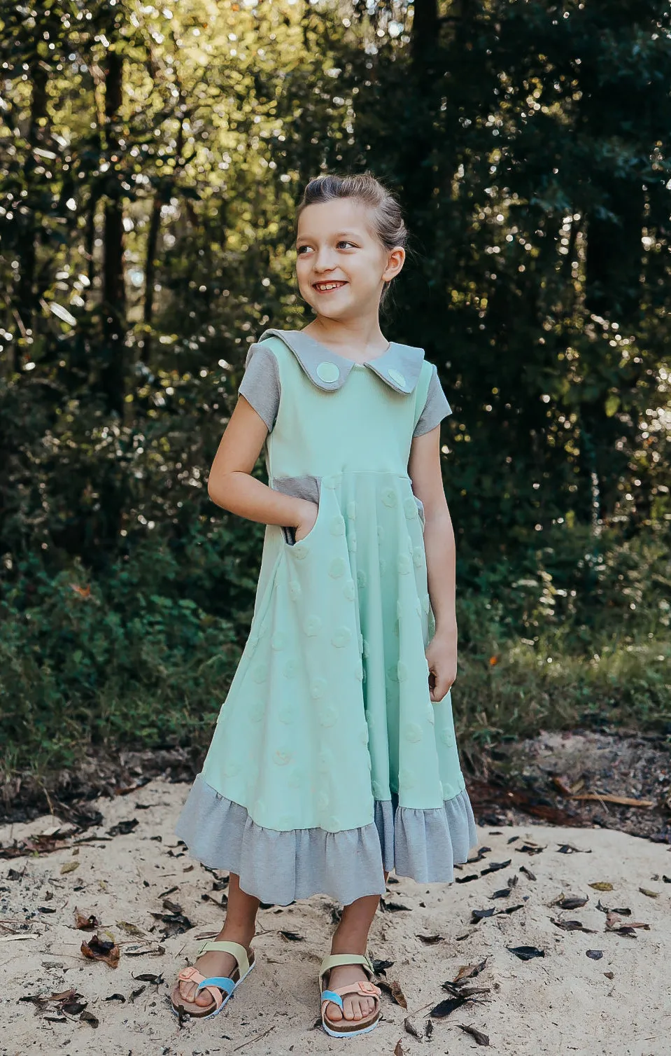 Youth Penny Top and Dress Digital Sewing Pattern Sizes NB-16Y