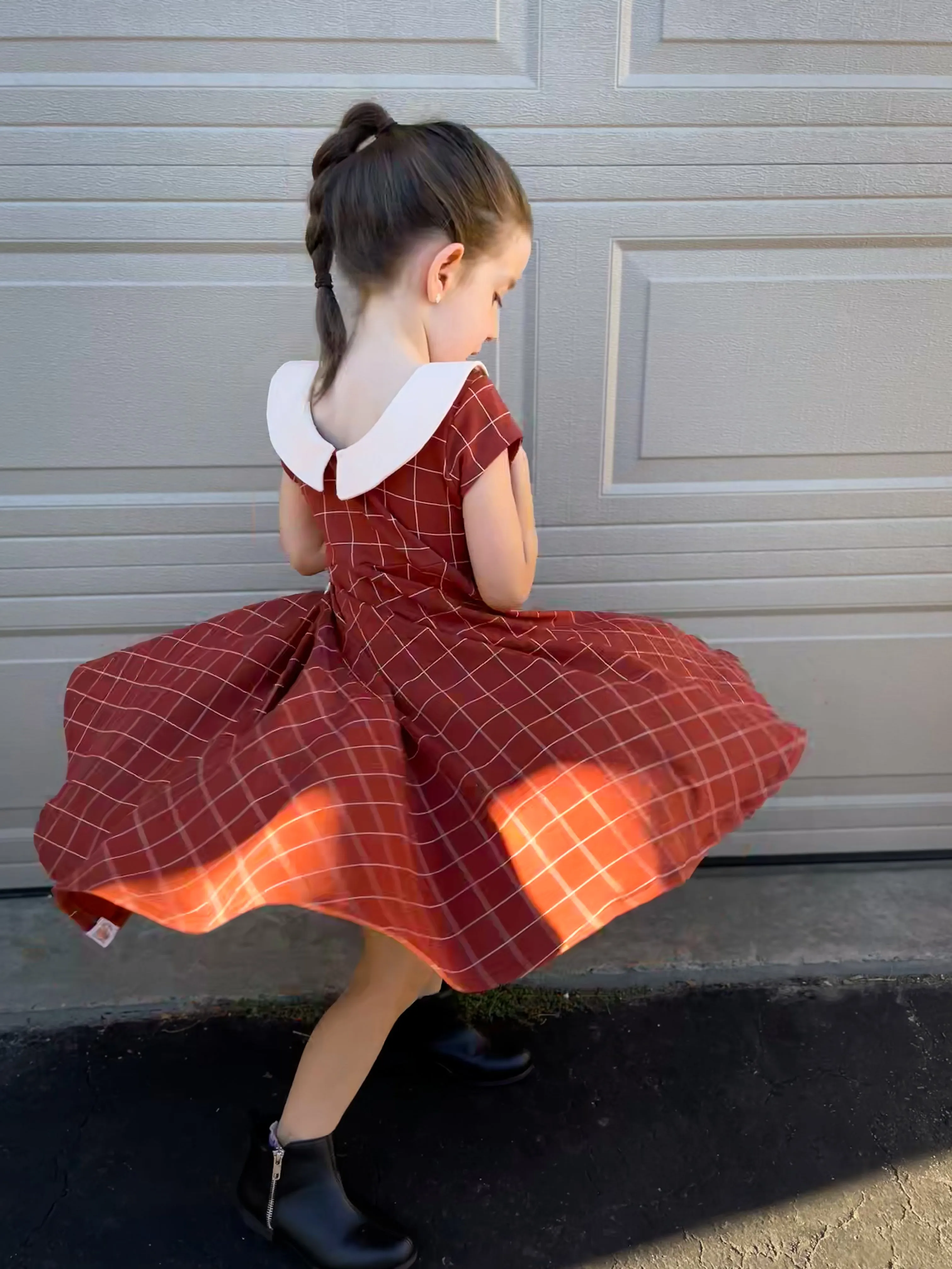 Youth Penny Top and Dress Digital Sewing Pattern Sizes NB-16Y