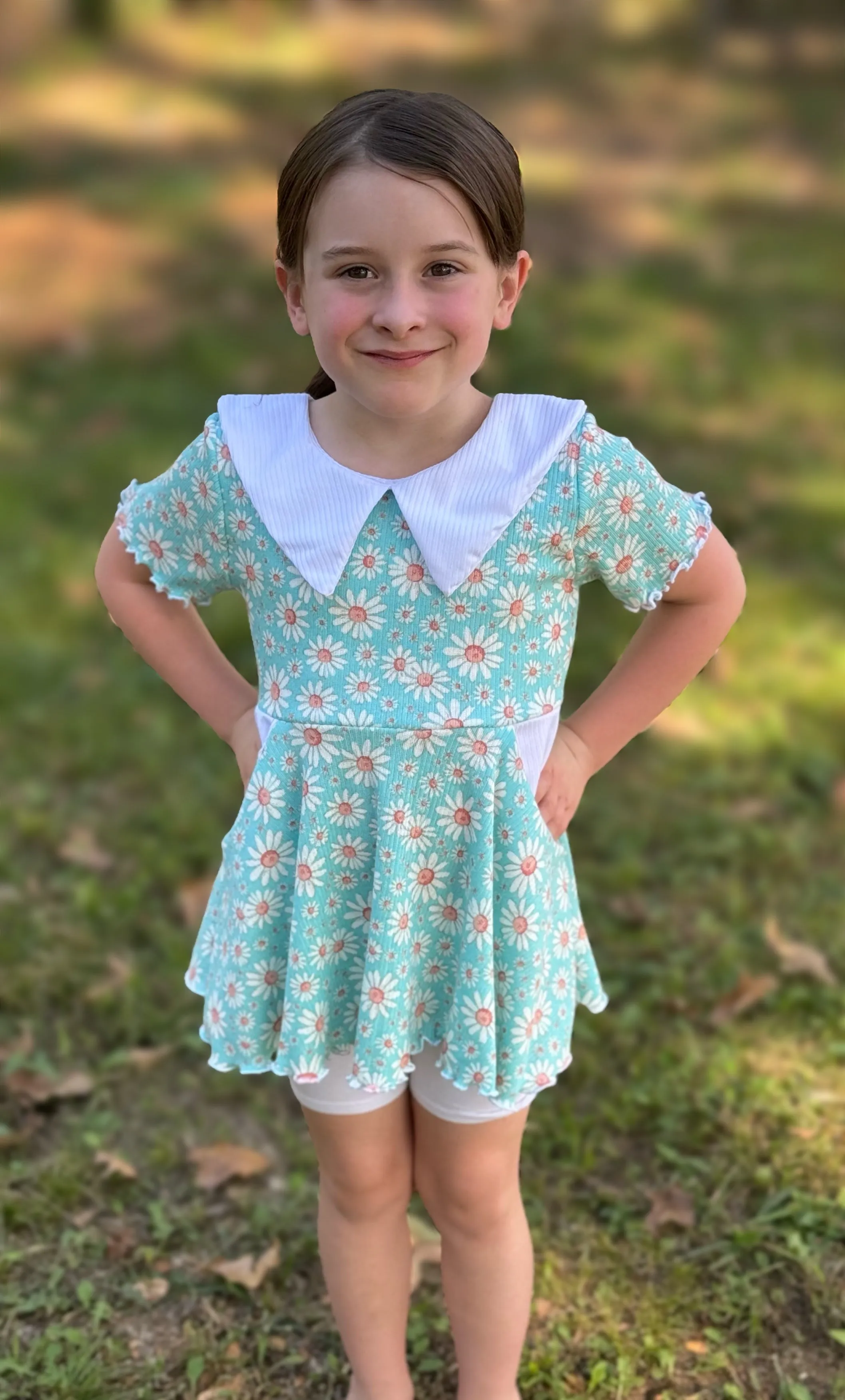 Youth Penny Top and Dress Digital Sewing Pattern Sizes NB-16Y