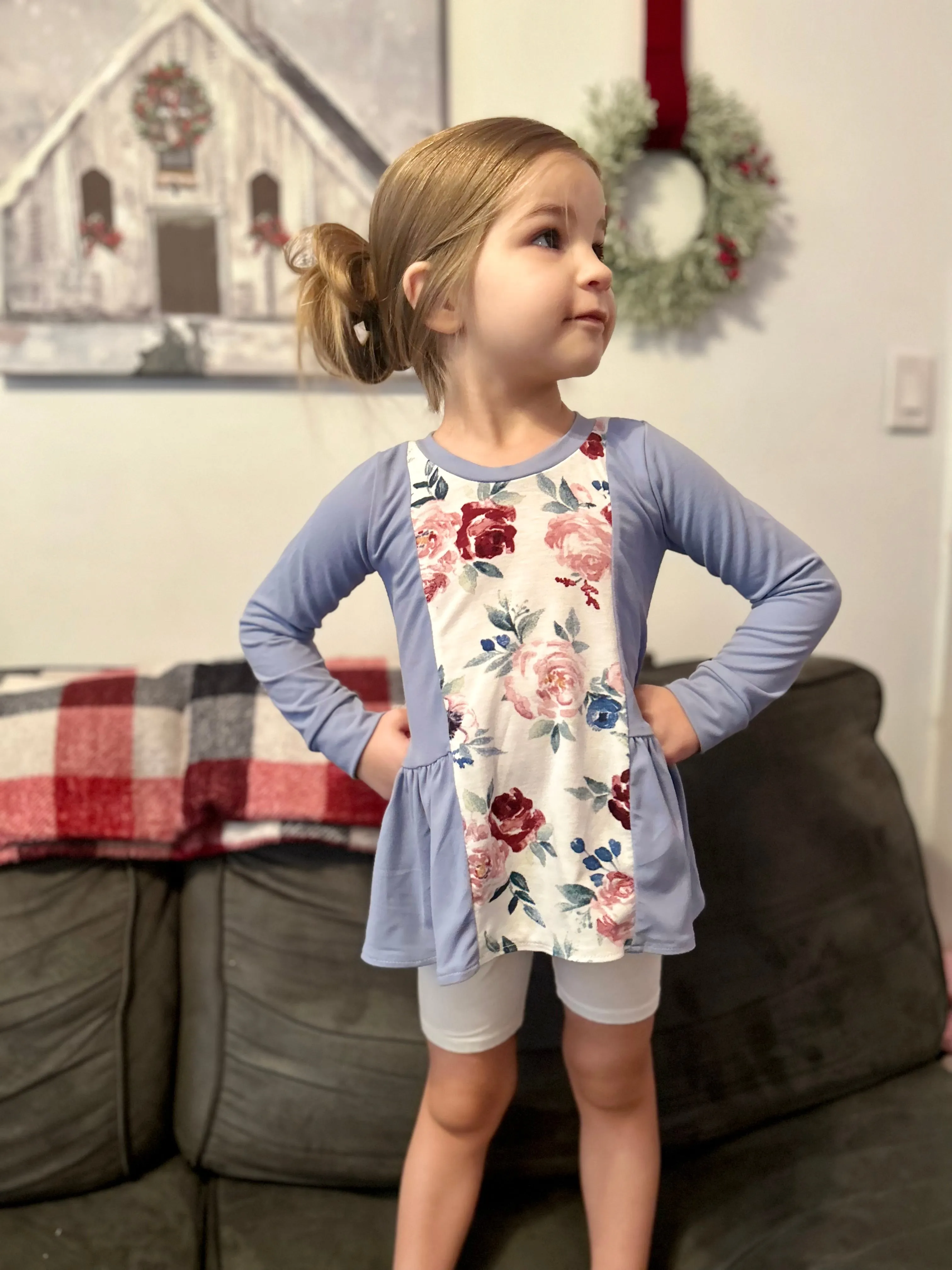 Youth Violet Top, Dress and Bubble Romper