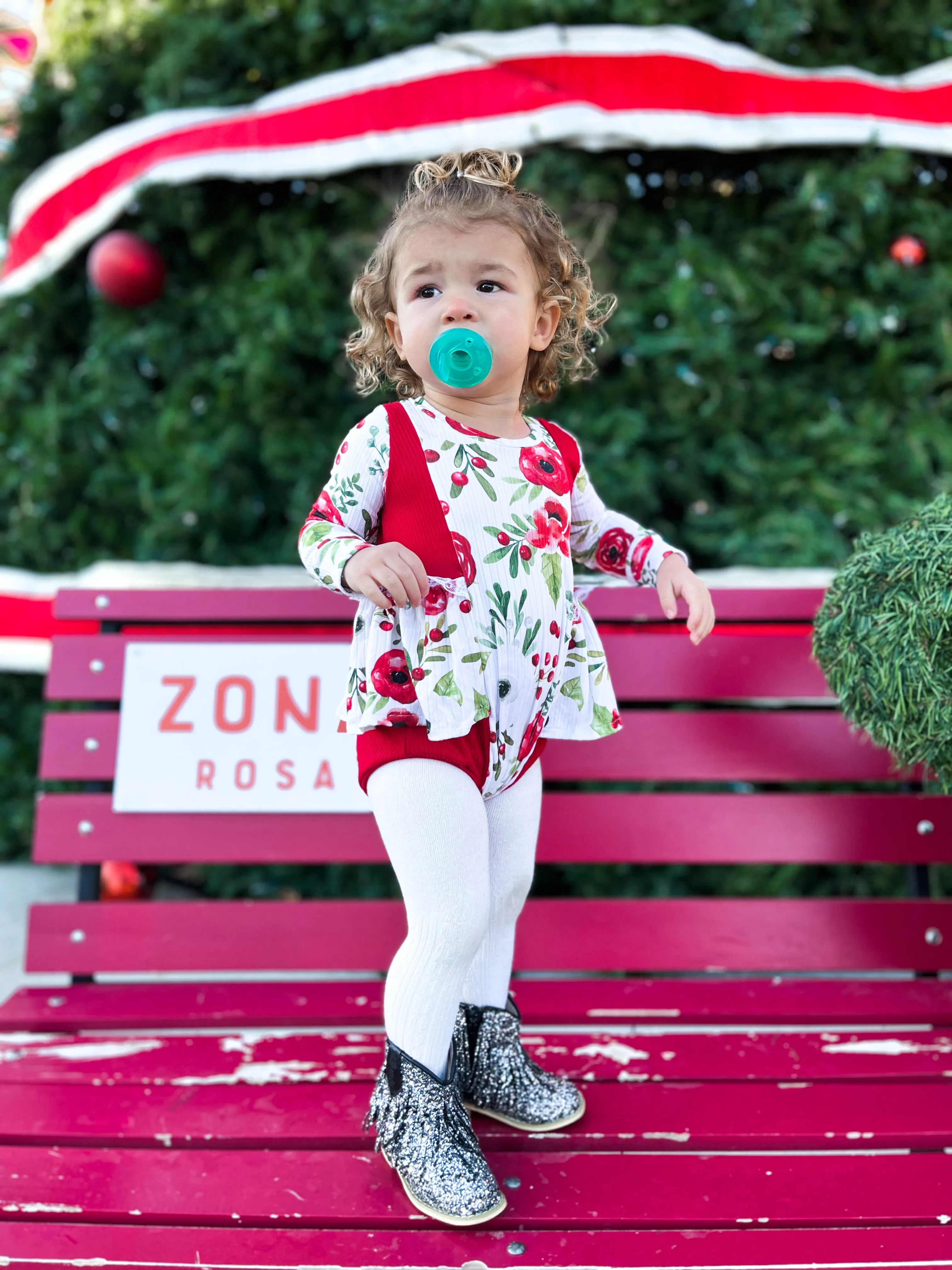 Youth Violet Top, Dress and Bubble Romper