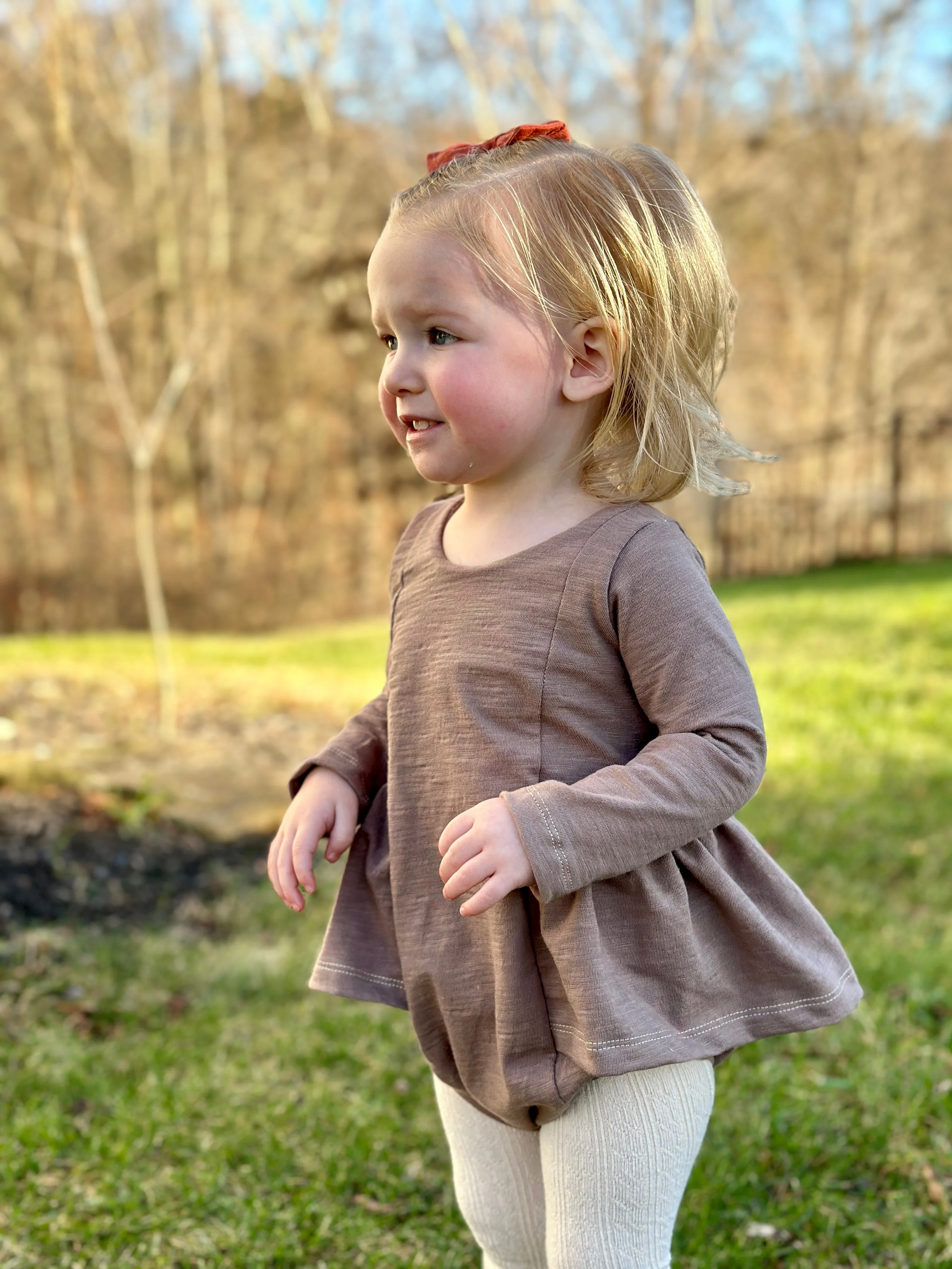 Youth Violet Top, Dress and Bubble Romper