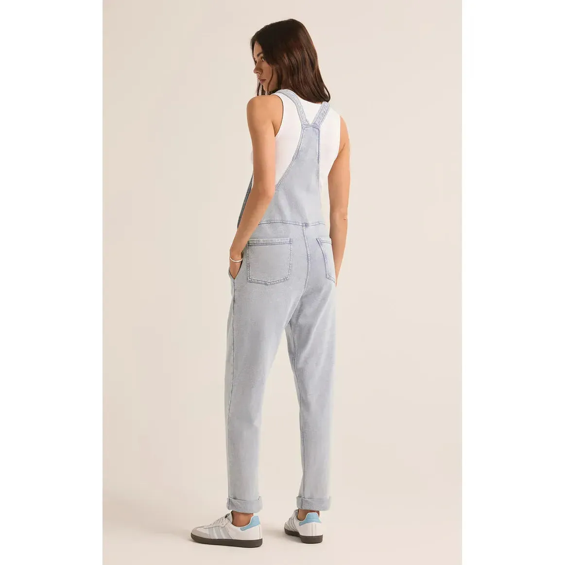 Z Supply Knit Denim Overall