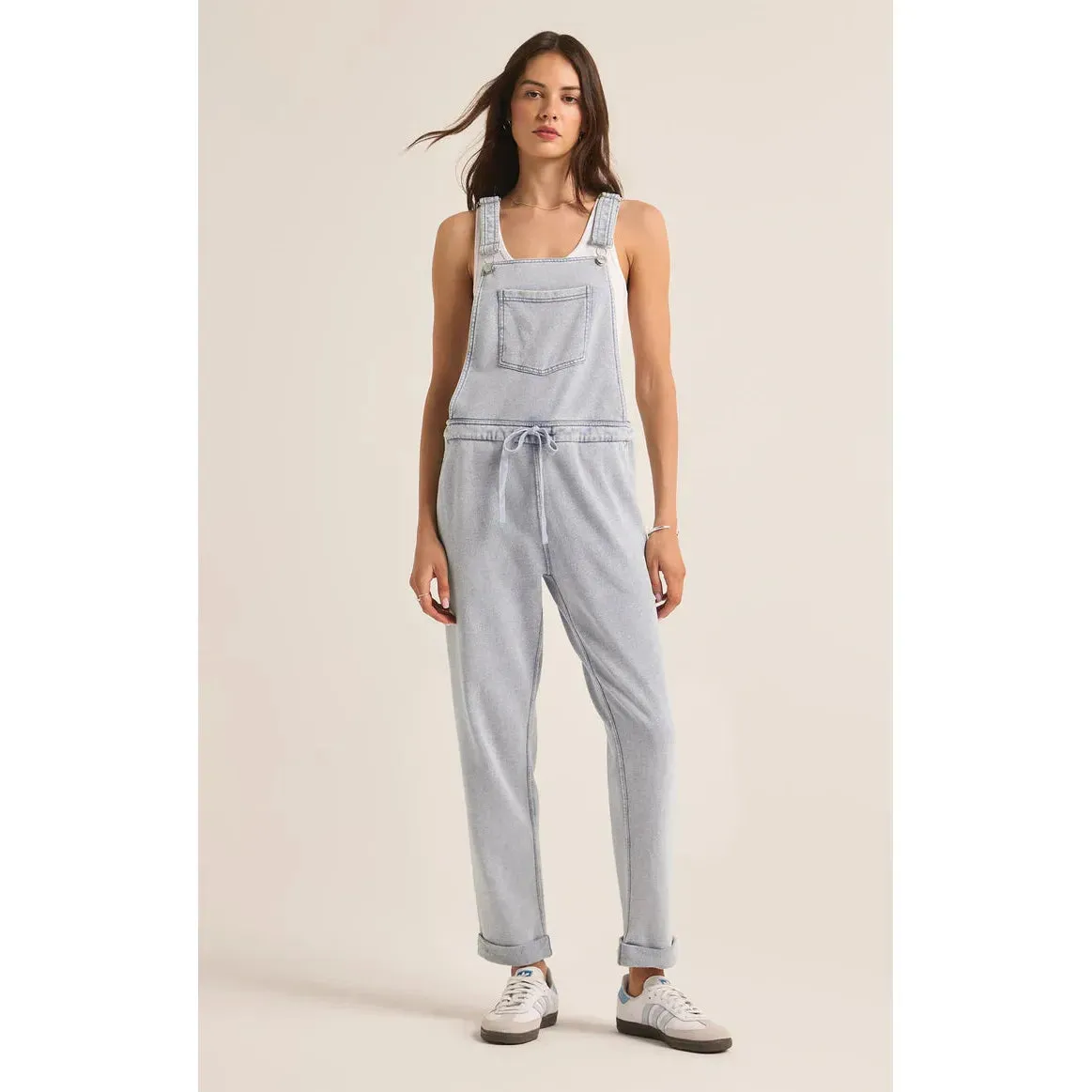 Z Supply Knit Denim Overall